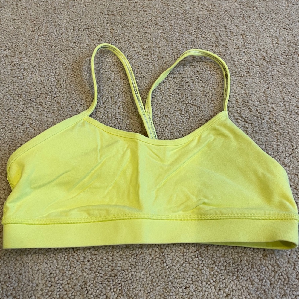 Lululemon Flow Y Bra size 8